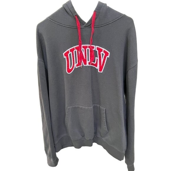 Stadium Athletics Mens XXL Hoodie Gray UNLV Embroidered Long Sleeve Swea… - Picture 1 of 5